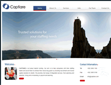 Tablet Screenshot of captiare.com